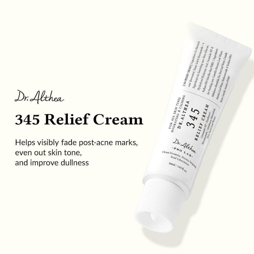 DR. ALTHEA - 345 Relief Cream 50 ML | Crema Regeneradora Y Antiinflamatoria