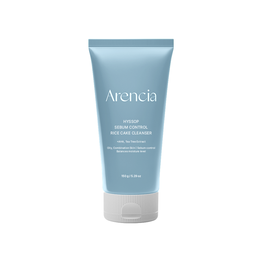 Hyssop Sebum Control Rice Cake Limpiador 150g
