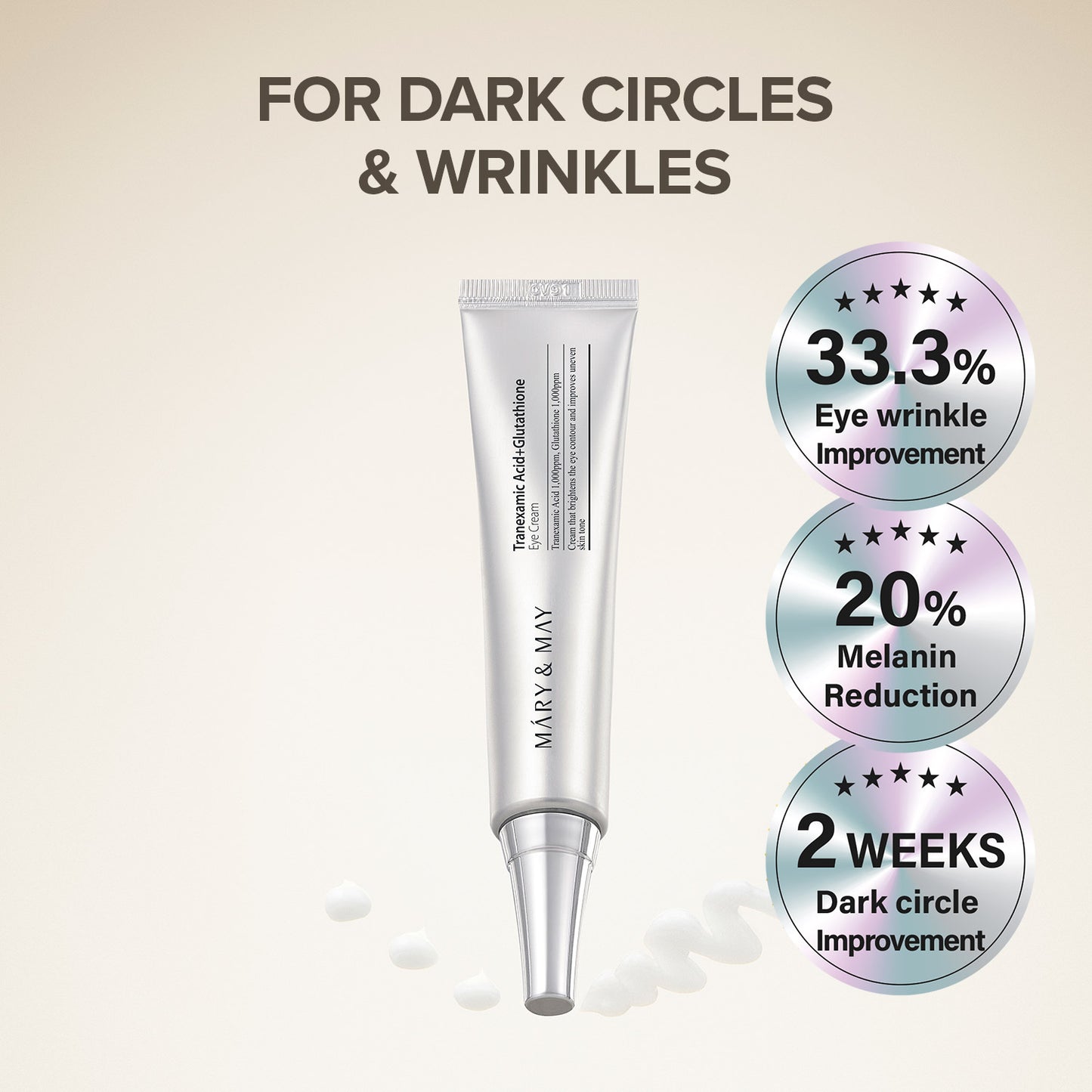 (RENEW) Tranexamic Acid+ Glutathion Eye Cream 30ml