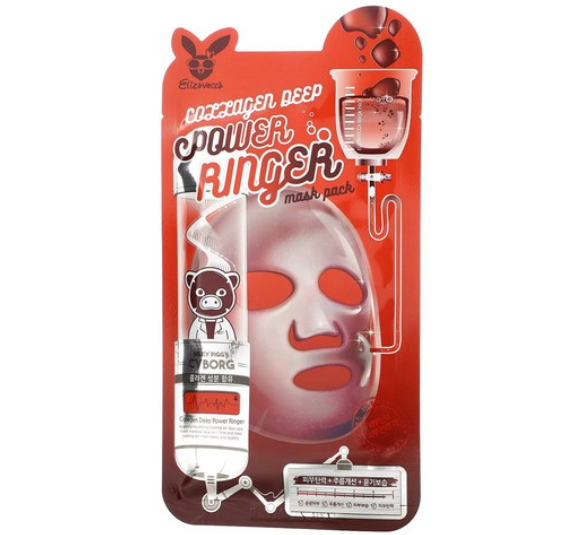 (RENEW) COLLAGEN Profundo Potente RINGER Mascarilla PACK 1 Hoja (MOQ:10)