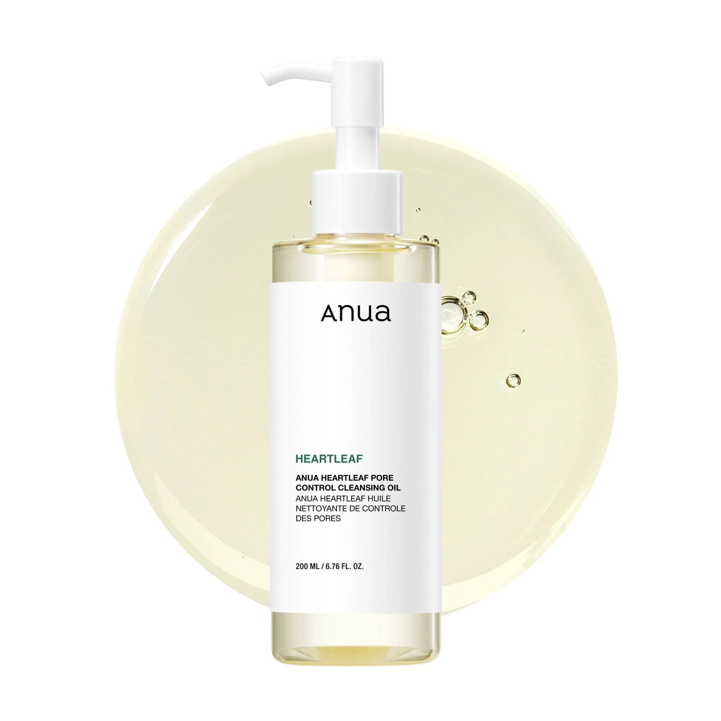 ANUA - Heartleaf Pore Control Cleansing Oil 200 ML | Limpiador Facial