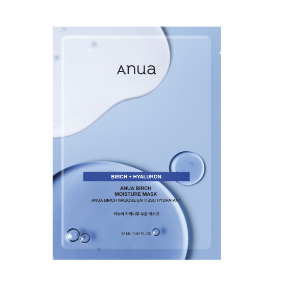 [RENEW] [1EA] BIRCH MOISTURE Hoja Mascarilla 25m