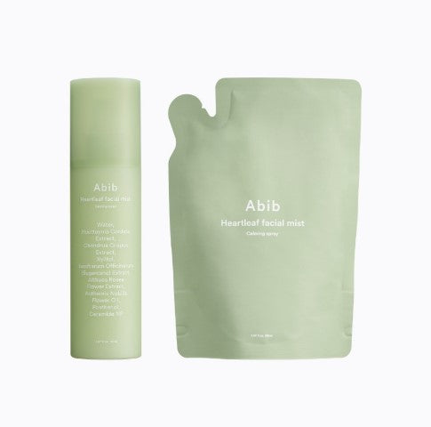 Hojas de Corazón facial Mist calming spray 150ml + re150ml