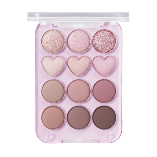 PIN POINT EYESHADOW PALETTE 02 PINK+MAUVE=♥