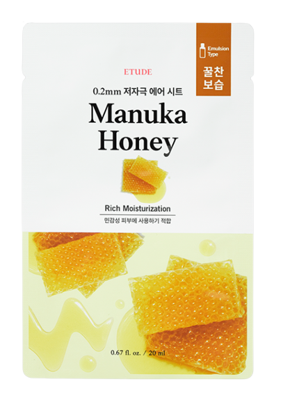 (23AD) 0.2mm Therapy Air Mascarilla #Manuka Honey 20ml