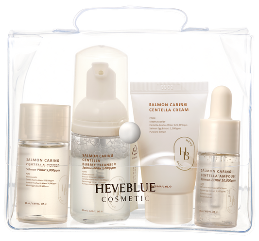 Salmon Caring Centella Special Travel Set Bag