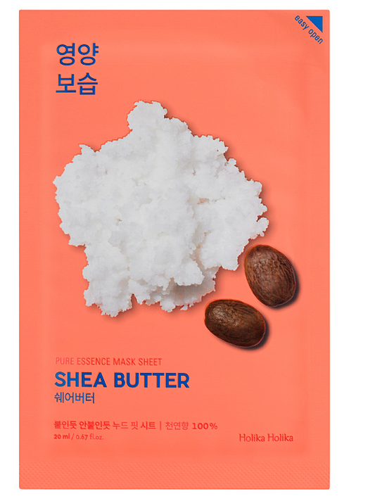 [Holika Holika] Pure Esencia Mascarilla Hoja SHEA BUTTER 20ml