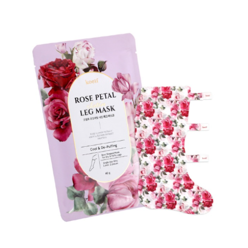Rose Petal Foot Mascarilla