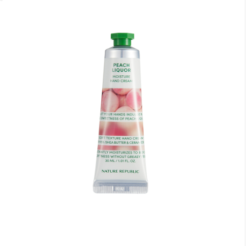 (EU) HAND & NATURE PEACH LIQUOR HAND Cream 30ml