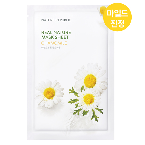 (EU) Real Nature Mascarilla Hoja/ Chamomile 23ml