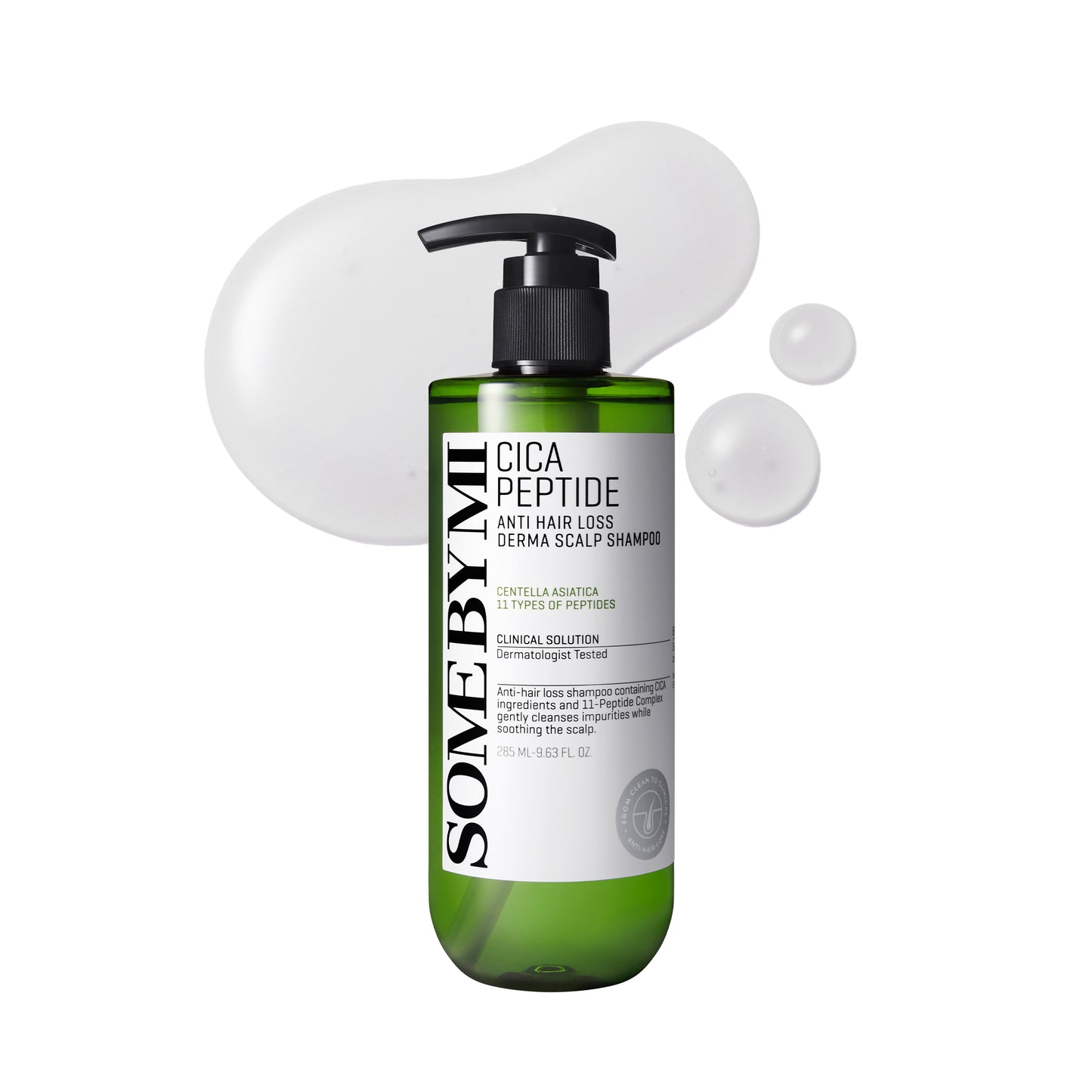 CICA PEPTIDE ANTI HAIR LOSS DERMA SCALP SHAMPOO 285ML