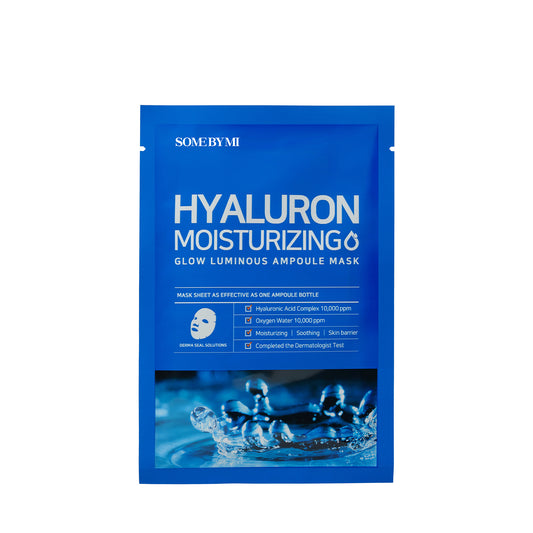 Hyaluron Moisturizing Glow Luminous Ampolla Mascarilla 1ea