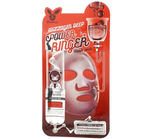 (RENEW) COLLAGEN Profundo Potente RINGER Mascarilla PACK 1 Hoja (MOQ:10)