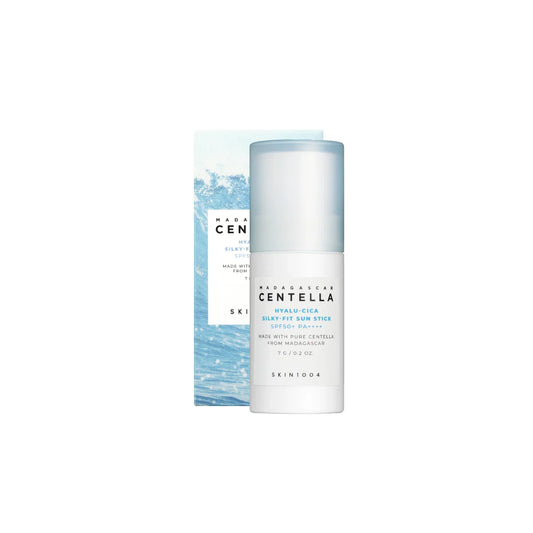 SKIN1004 - Travel Size Madagascar Centella Hyalu-Cica Silky Fit Sun Stick SPF50+ SPF++++ 7 GR | Protector Solar Hidratante Travel Size