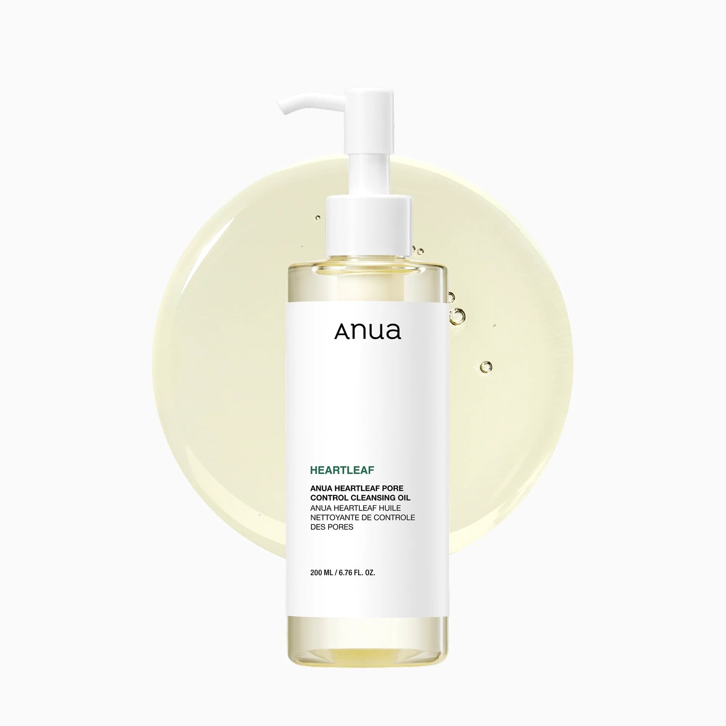 ANUA - Heartleaf Pore Control Cleansing Oil 200 ML | Limpiador Facial