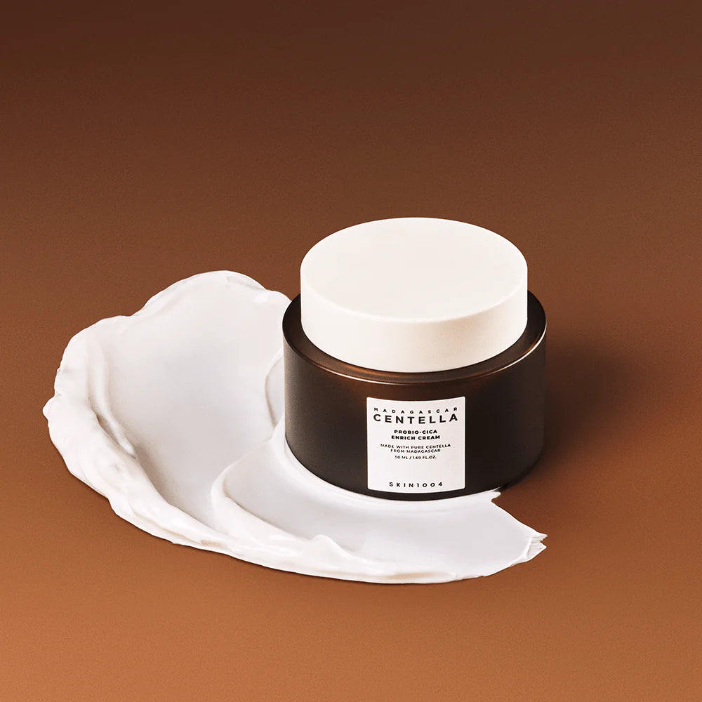 SKIN1004 - Madagascar Centella Probio-Cica Enrich Cream 50 ML | Crema Hidratante Antiedad Y Calmante
