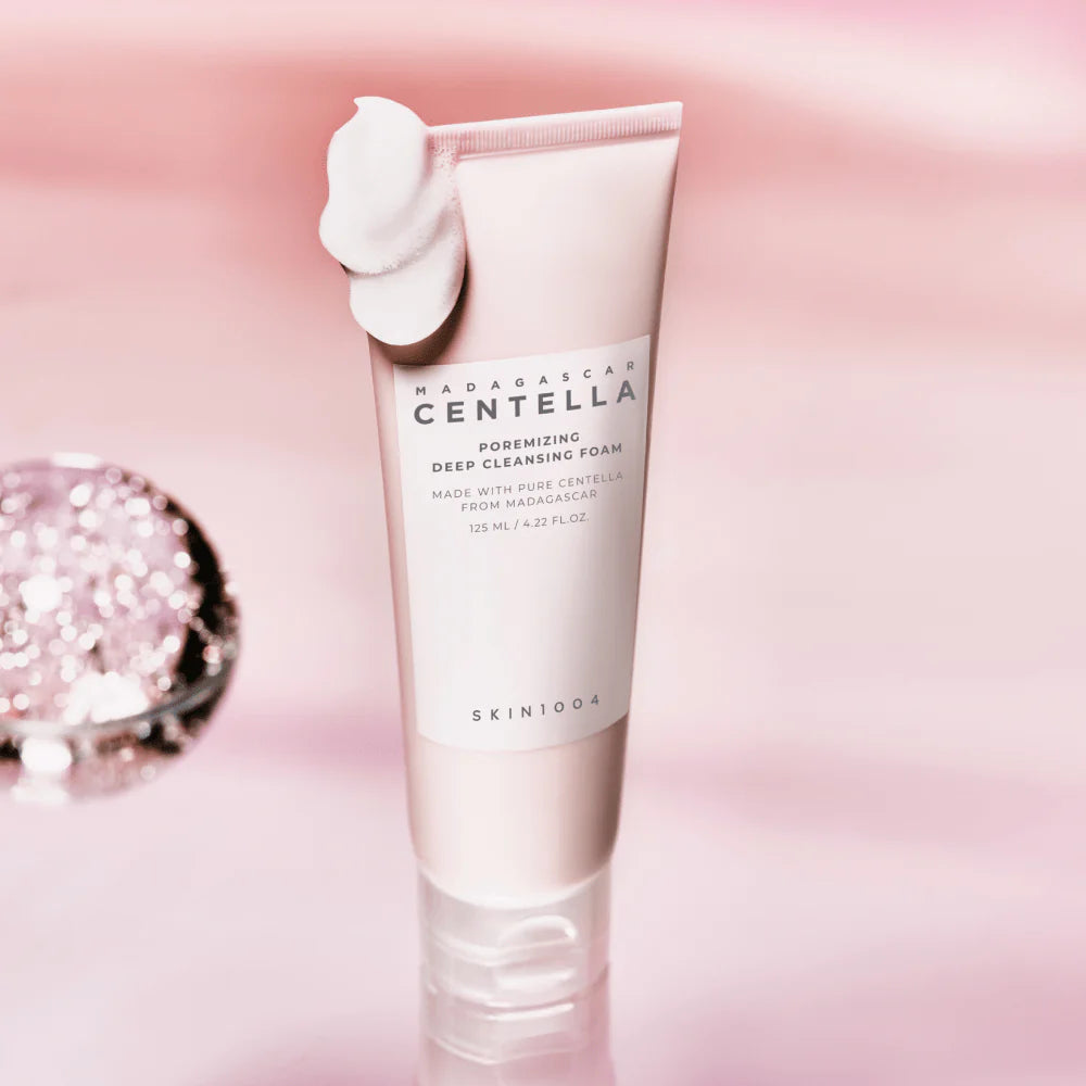 SKIN1004 - Madagascar Centella Poremizing Deep Cleansing Foam 125 ML | Limpiador Exfoliante